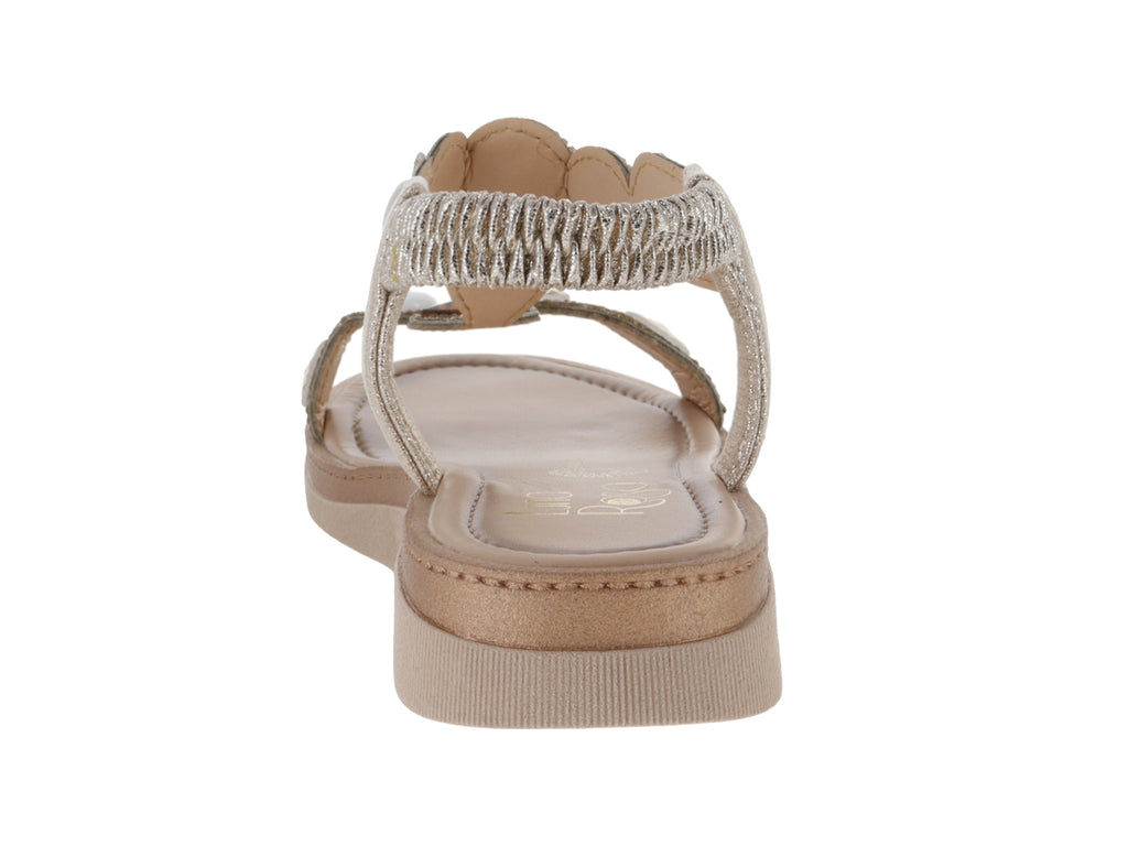 Sandalias Luna Rosa Color Oro para Mujer