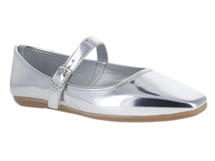 Ballerinas Luna Rosa Color Plata para Mujer