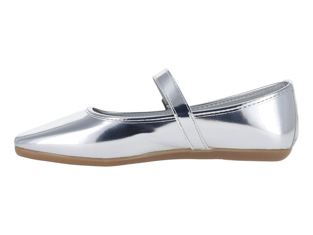 Ballerinas Luna Rosa Color Plata para Mujer