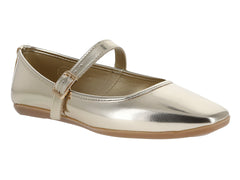 Zapatos Ballerinas Luna Rosa Oro Inglés para Mujer