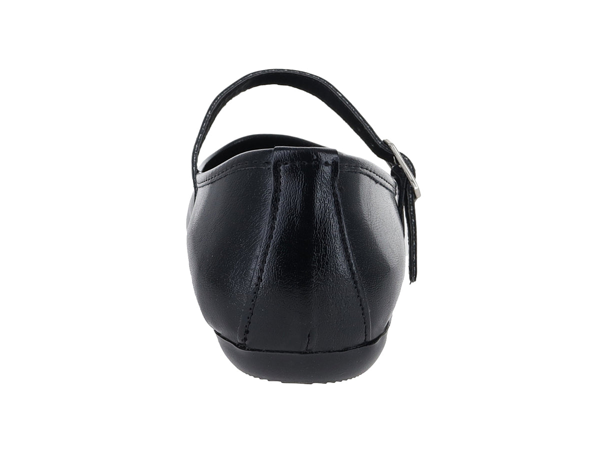 Zapatos Ballerinas Luna Rosa Negro para Mujer