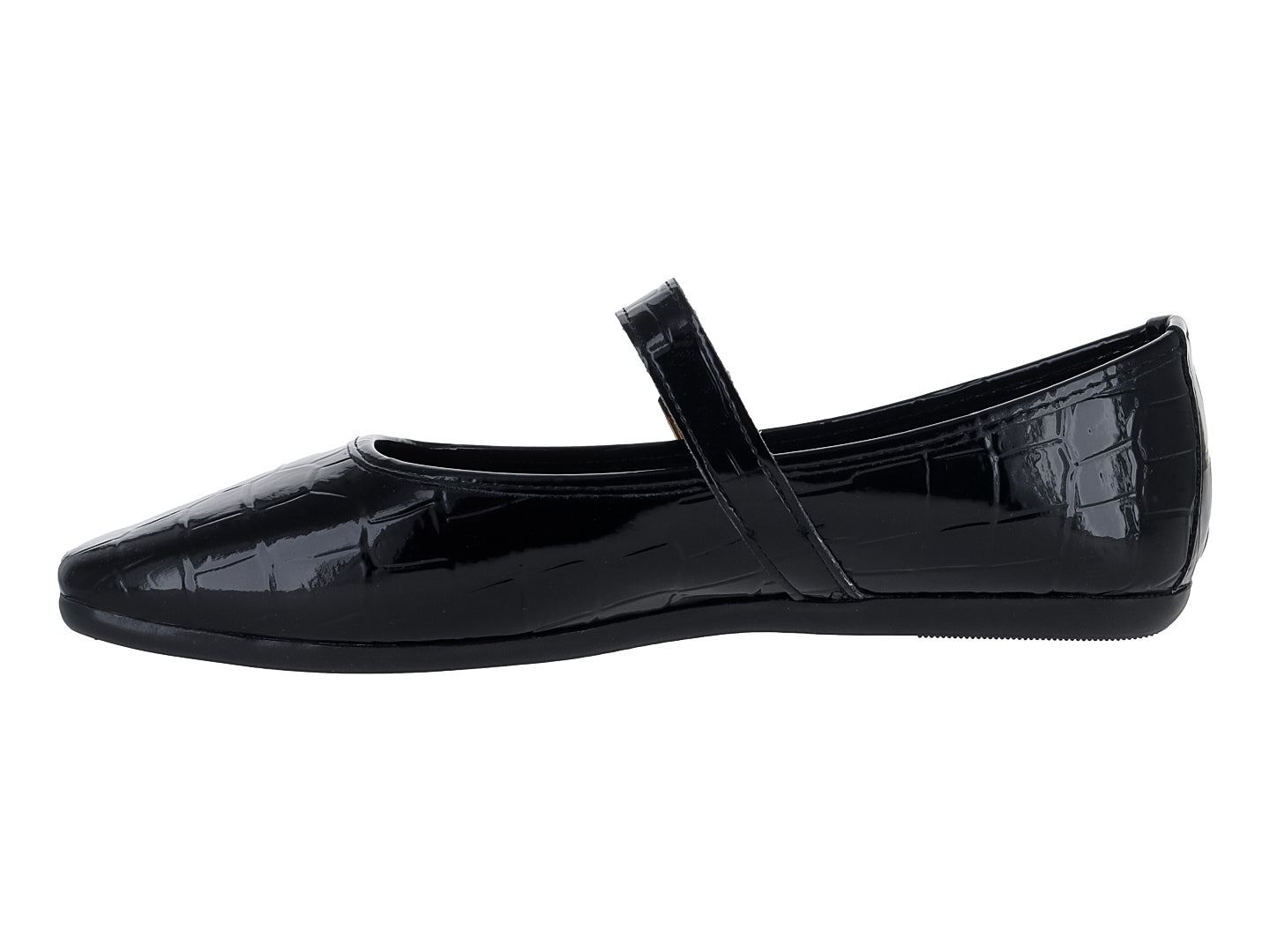 Zapatos Ballerinas Luna Rosa Negro para Mujer