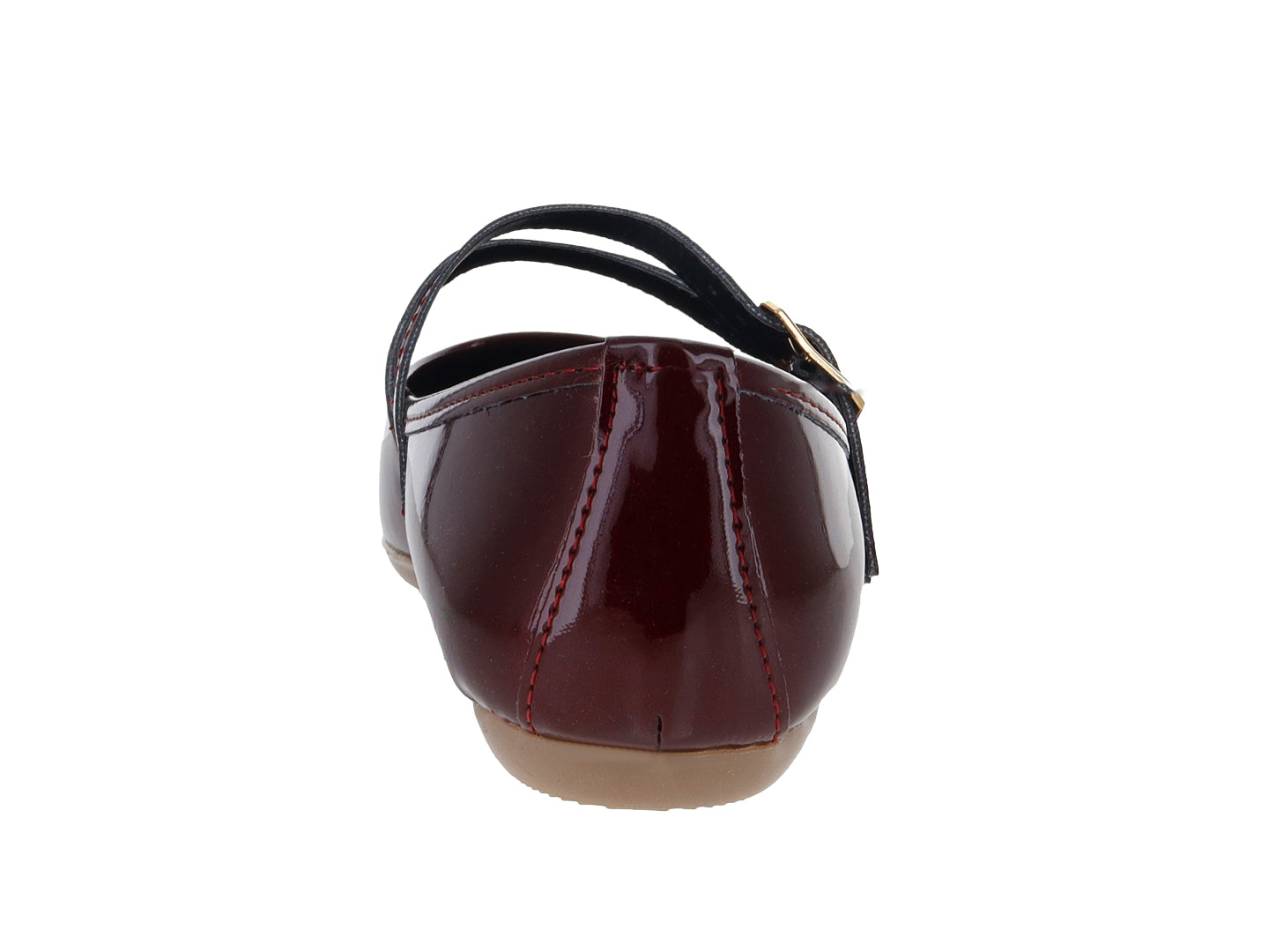 Zapatos Ballerinas Luna Rosa Merlot para Mujer