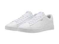Tenis PUMA Rickie Classic Blanco y Plata para Mujer