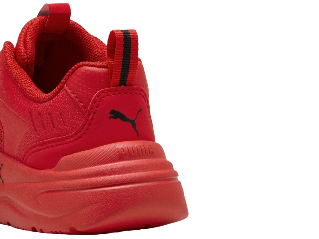 Tenis PUMA Soft Wired 2 Rojo para Niño