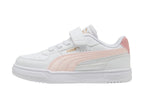 Tenis PUMA Caven III Blanco y Rosa para Niña