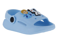Sandalias Clogs DTX Azul Frozen para Niña