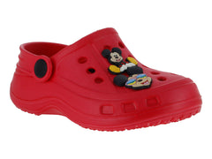 Sandalias Clogs DTX Rojo Mickey para Niño