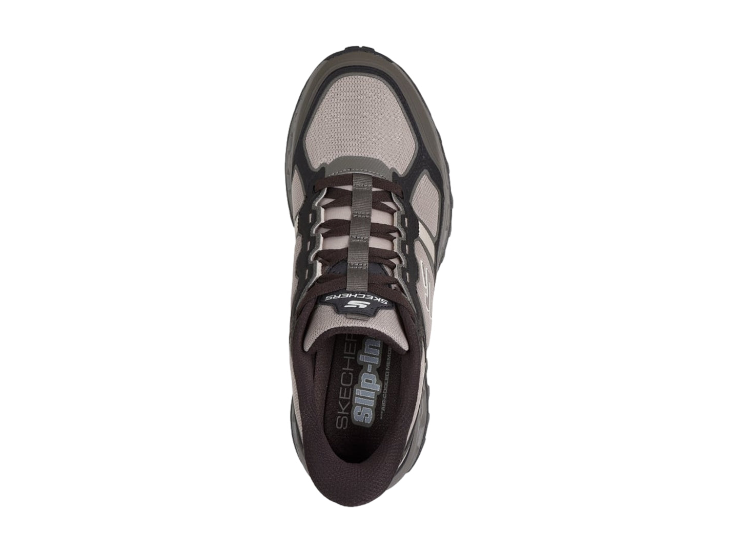 Tenis Skechers Outdoors Negro y Gris para Hombre