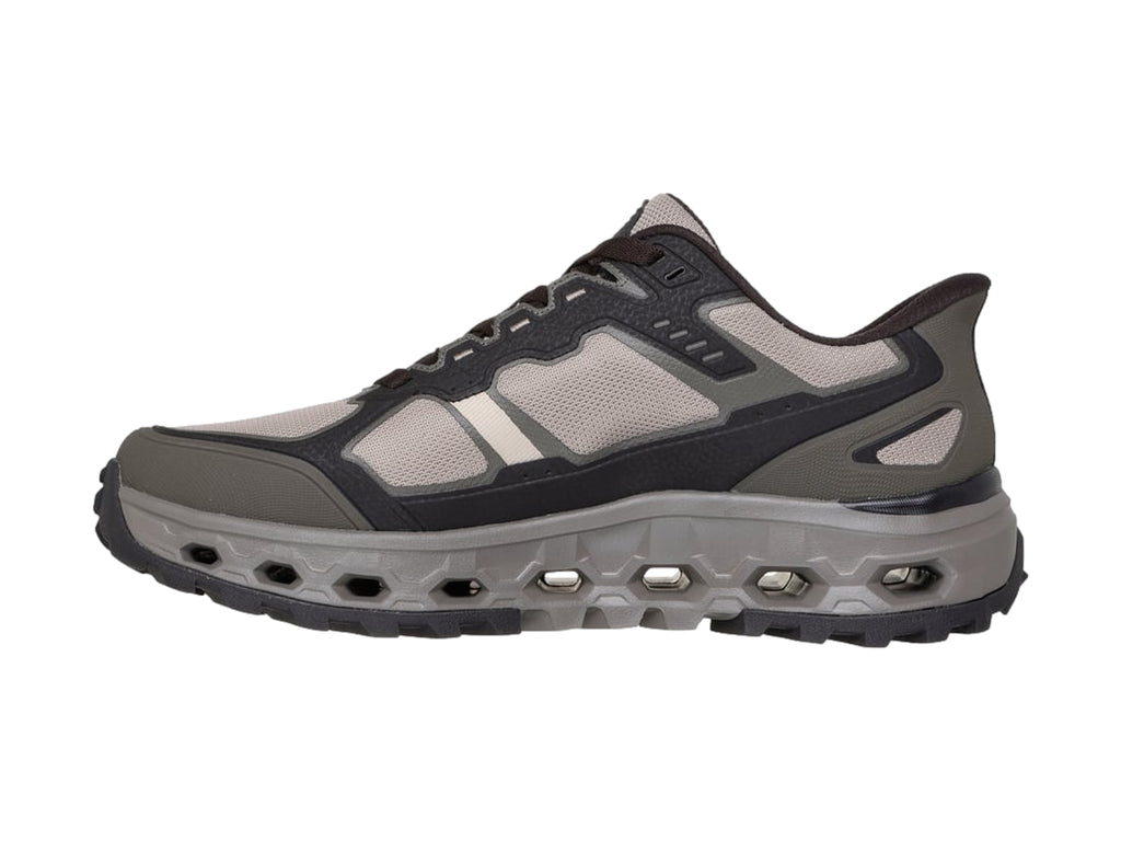 Tenis Skechers Outdoors Negro y Gris para Hombre
