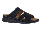 Sandalias Confort Torrente Negro para Mujer