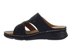 Sandalias Confort Torrente Negro para Mujer