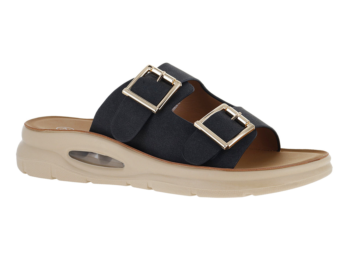 Sandalias Confort Torrente Negro para Mujer