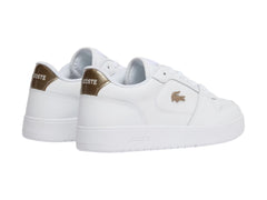 Tenis Lacoste Court Ace Blanco con Bronce para Mujer