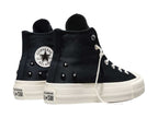 Tenis Converse CTAS Lift Platform Negro para Mujer