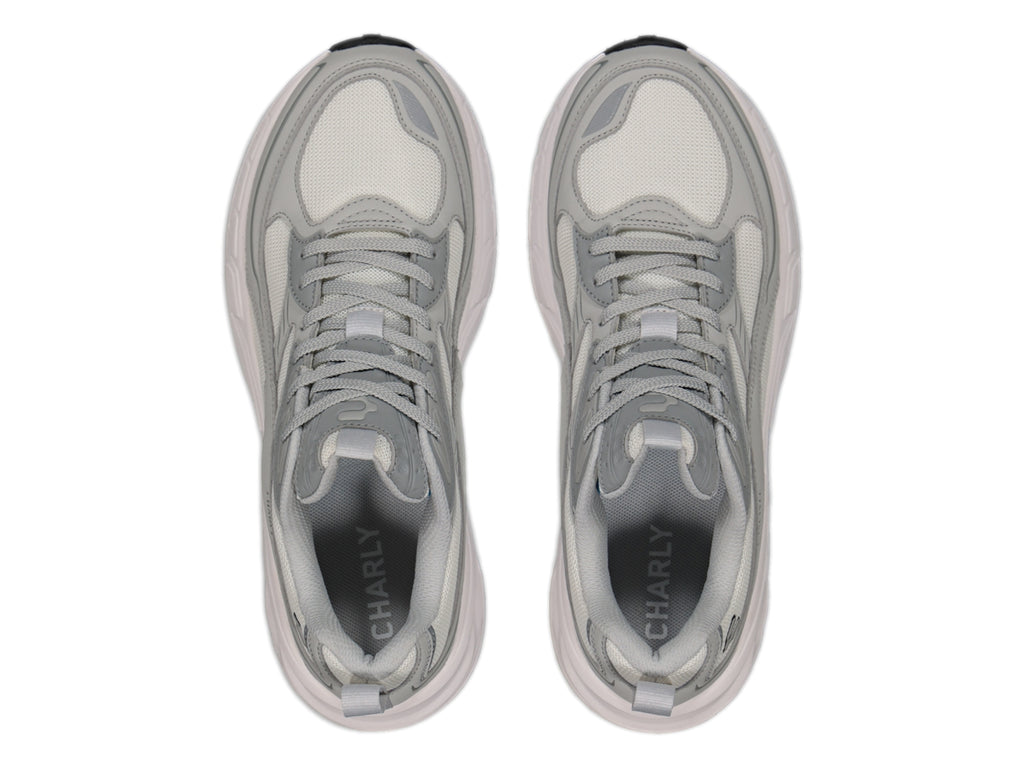 Tenis Charly Fashion Sport Gris para Hombre