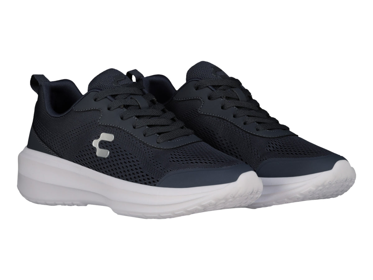 Tenis Charly Road Casual Azul Marino y Blanco para Hombre