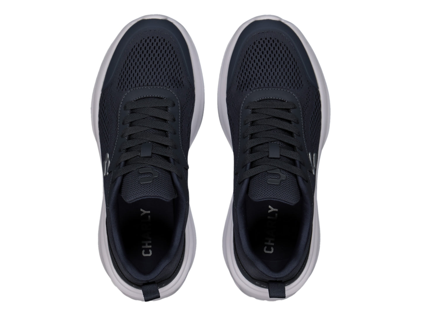 Tenis Charly Road Casual Azul Marino y Blanco para Hombre