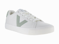 Tenis Victoria Blanco y Verde para Mujer