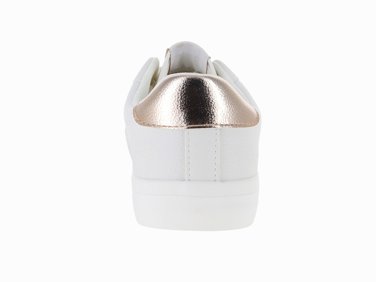 Tenis Victoria Blanco y Oro Rosa para Mujer