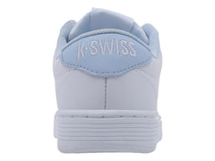 Tenis K-Swiss Court Blanco con Azul para Mujer