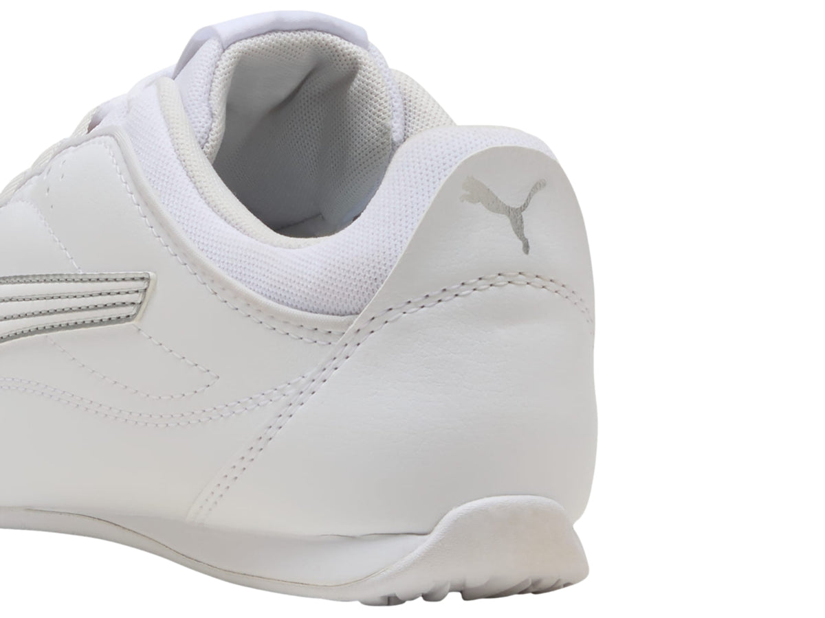 Tenis Puma Catch Soleil Blanco y Plata para Mujer