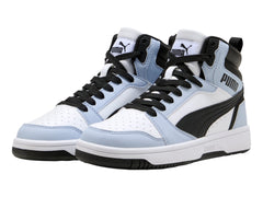 Tenis Puma Rebound V6 Mid Multicolor para Niño