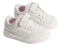 Tenis Vans Hylane Blanco y Rosa para Niña