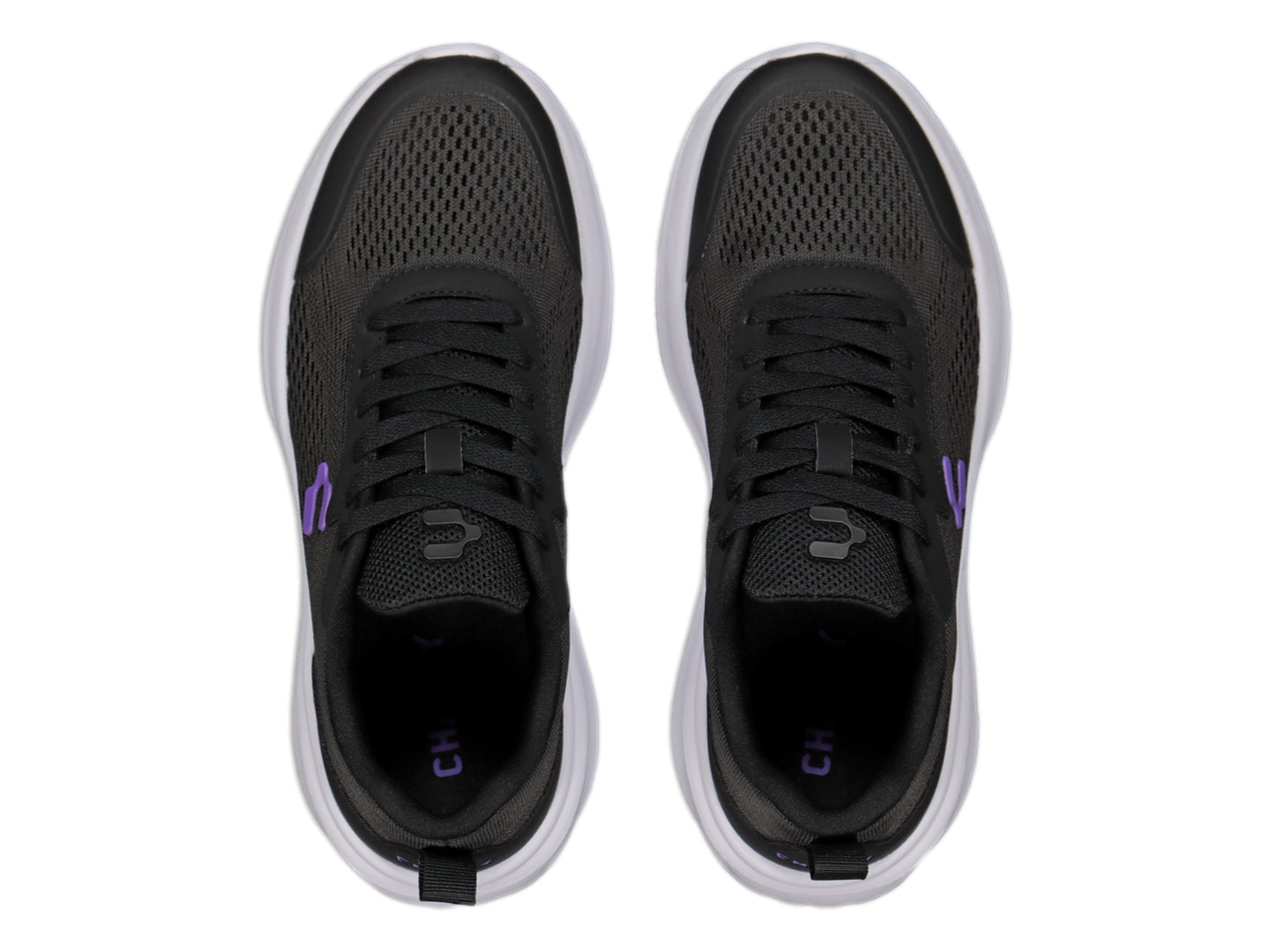 Tenis Charly Road Casual Negro para Mujer