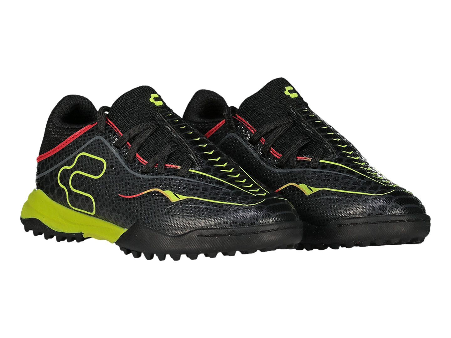 Tenis de Fútbol Charly Turf Negro para Niño