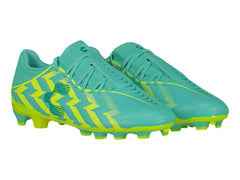 Tenis Taquetes Charly Soccer Turquesa y Amarillo para Hombre