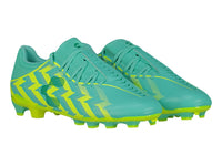 Tenis Taquetes Charly Soccer Turquesa y Amarillo para Hombre