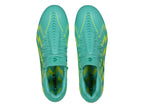 Tenis Taquetes Charly Soccer Turquesa y Amarillo para Hombre