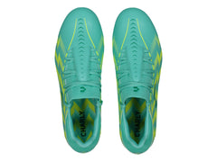 Tenis Taquetes Charly Soccer Turquesa y Amarillo para Hombre
