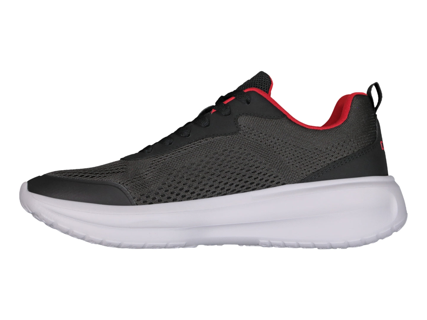 Tenis Charly Road Casual Negro con Rojo para Hombre