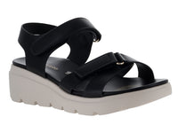 Sandalias Plataforma Boullevard Negro para Mujer