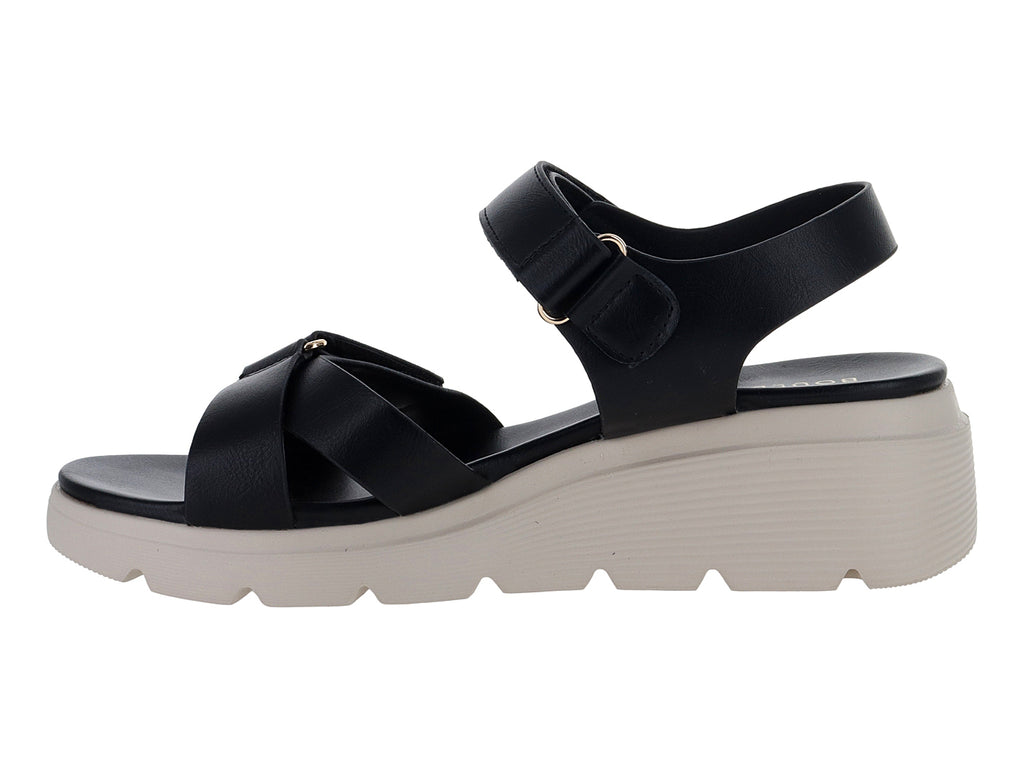 Sandalias Plataforma Boullevard Negro para Mujer