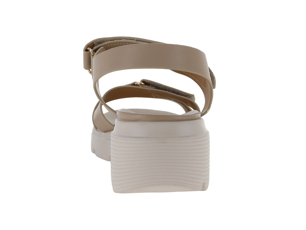 Sandalias Plataforma Boullevard Color Taupe para Mujer