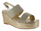 Sandalias de Plataforma Boullevard Color Gold para Mujer