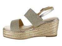 Sandalias de Plataforma Boullevard Color Gold para Mujer