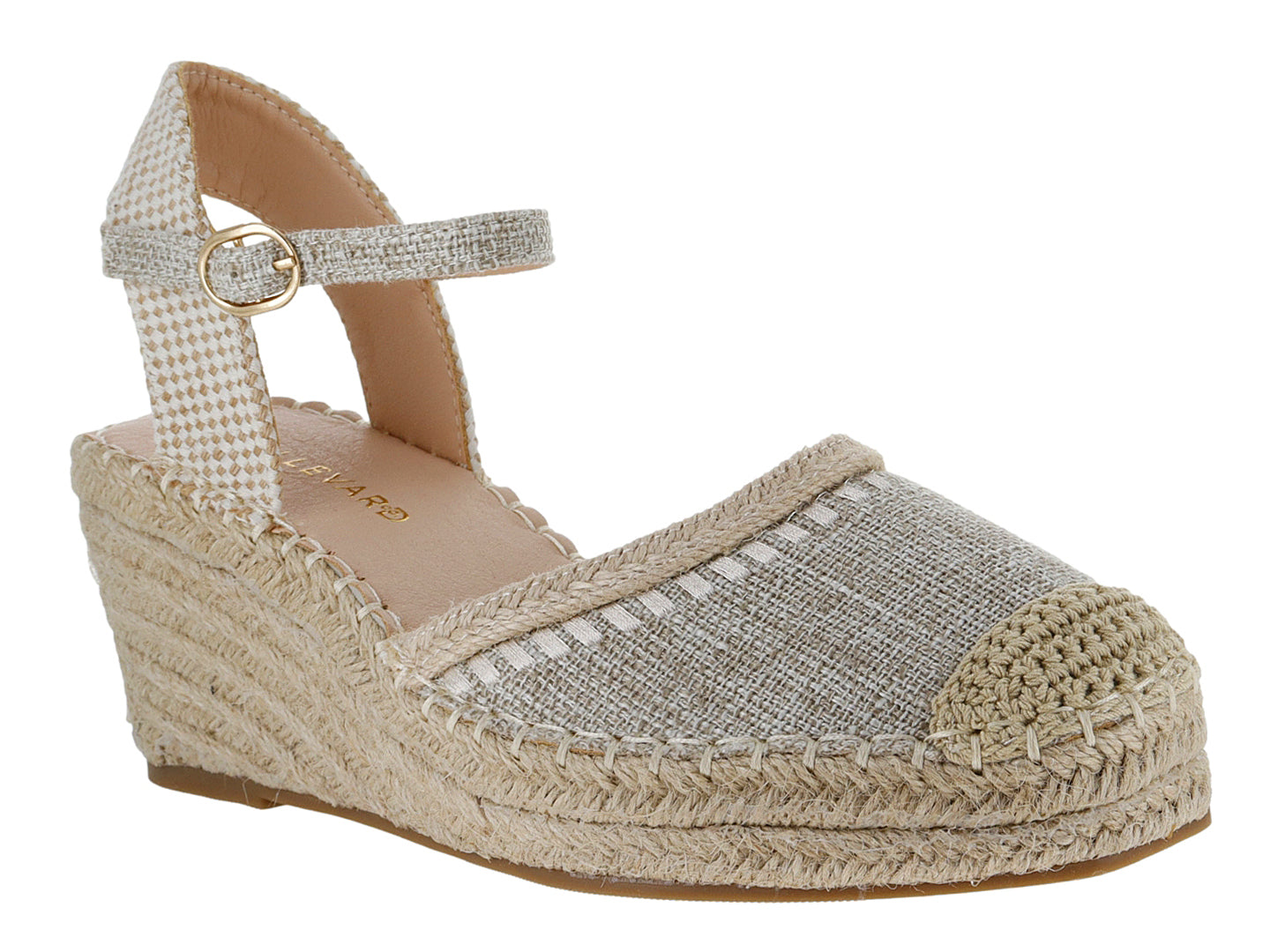 Alpargatas Boullevard Beige para Mujer