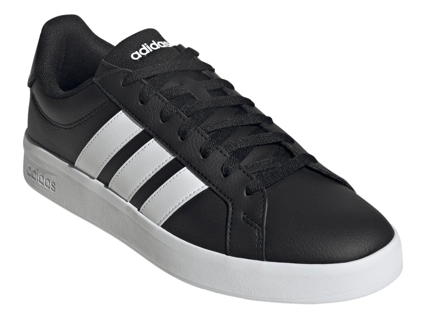 Tenis Adidas Grand Court Base 3.0 Negro y Blanco para Hombre