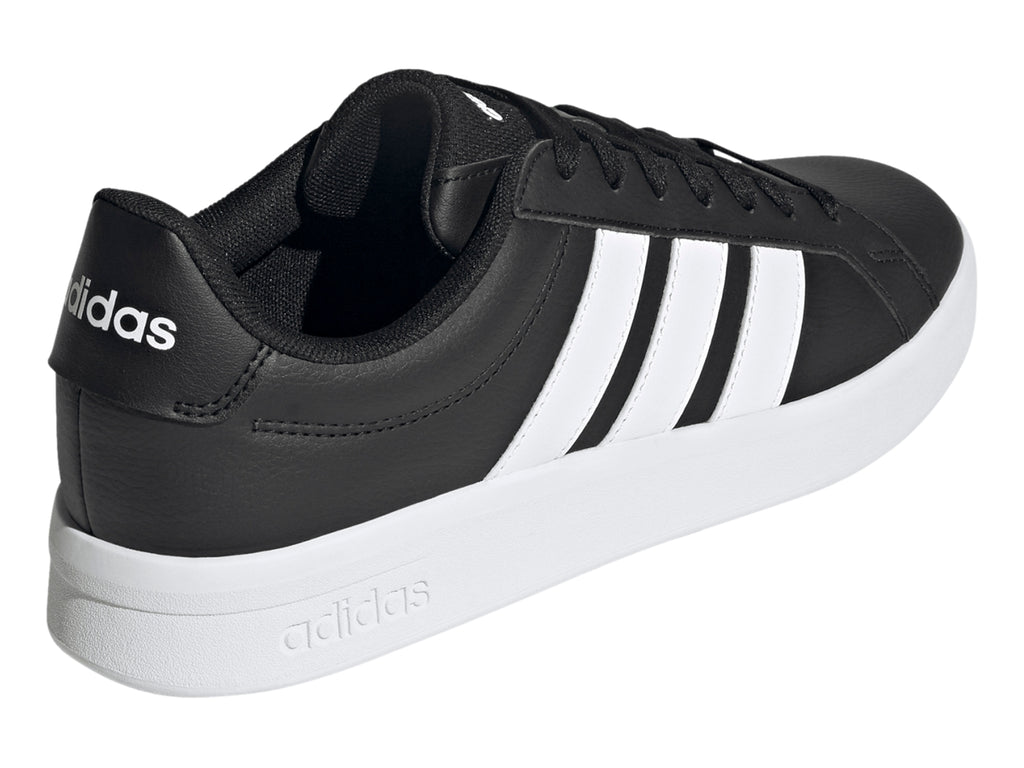 Tenis Adidas Grand Court Base 3.0 Negro y Blanco para Hombre