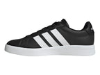Tenis Adidas Grand Court Base 3.0 Negro y Blanco para Hombre