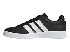Tenis Adidas Grand Court Base 3.0 Negro y Blanco para Hombre