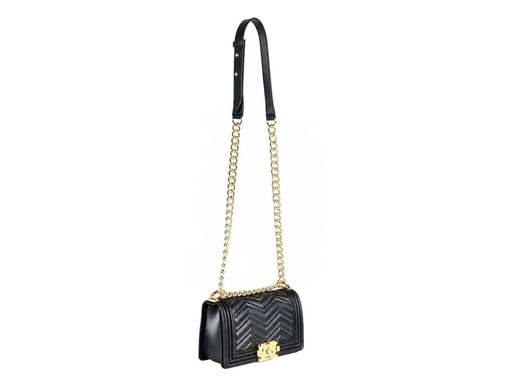 Bolso Roze Color Negro 9336W