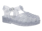 Sandalias Mini Melissa Plata para Niña