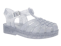 Sandalias Mini Melissa Plata para Niña