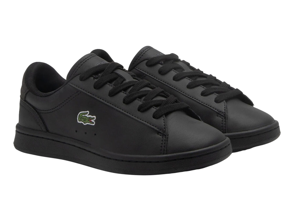 Tenis Lacoste Carnaby Set Negro para Niño