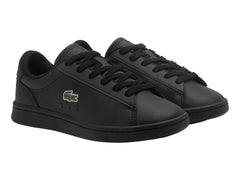 Tenis Lacoste Carnaby Set Negro para Niño